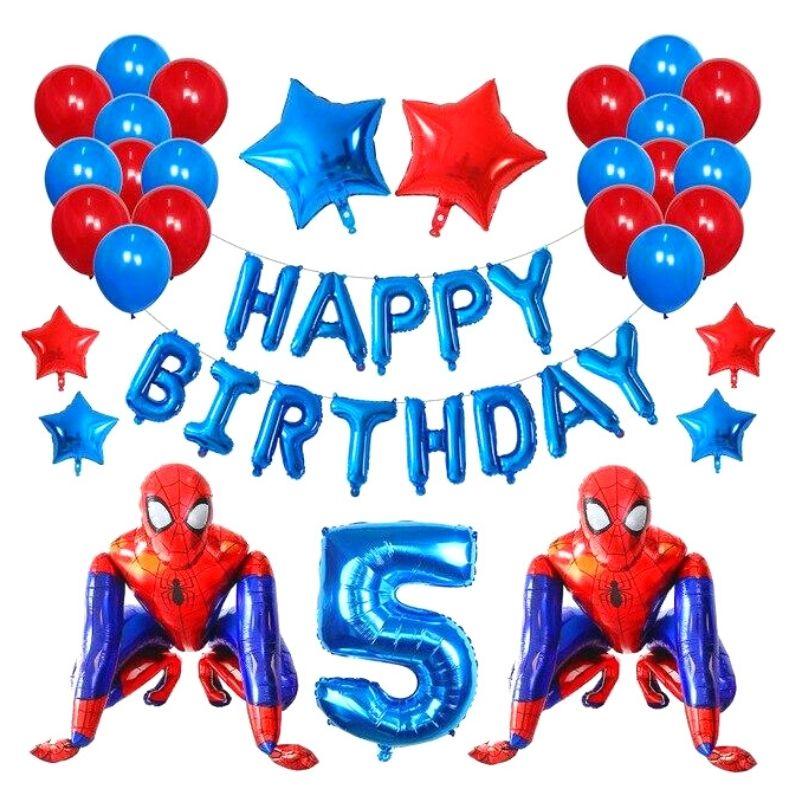 Décoration Spiderman d'anniversaire