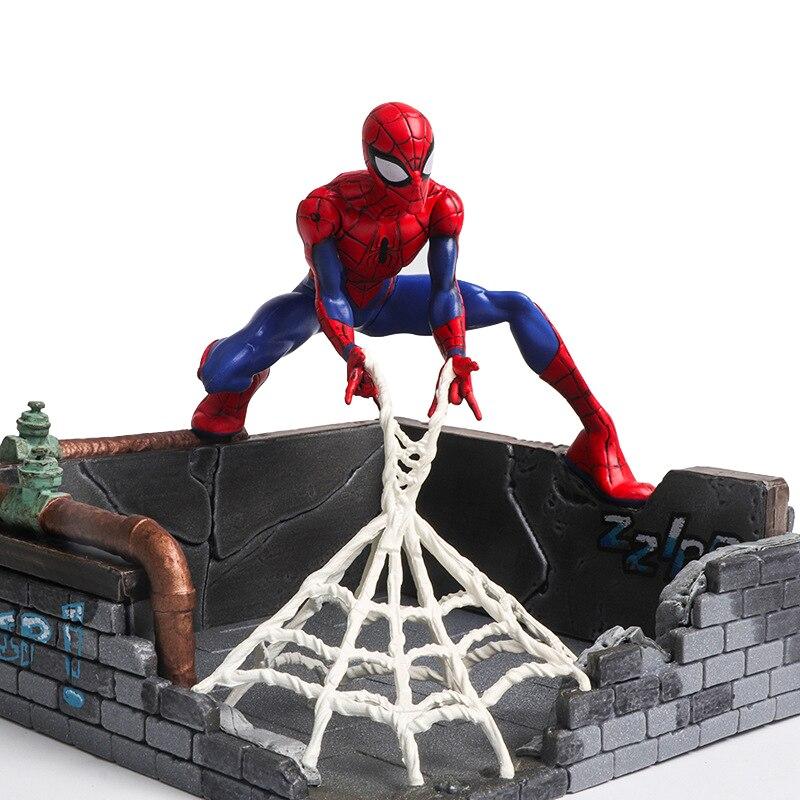 Panoplie Spiderman - Masque + lance projectile + lance toile + figurine