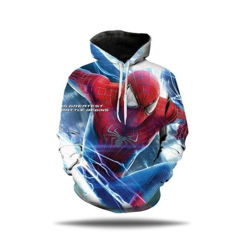 Pull Spiderman Garcon