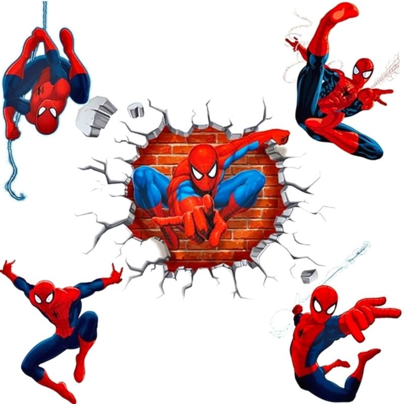 Stickers-Muraux-Spiderman-Géants