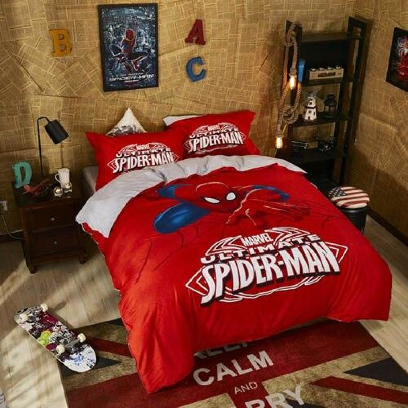 Housse de Couette Spiderman Coton
