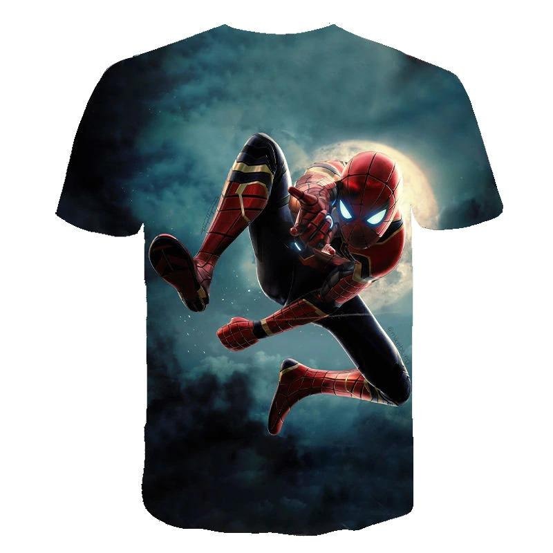iron spiderman tshirt