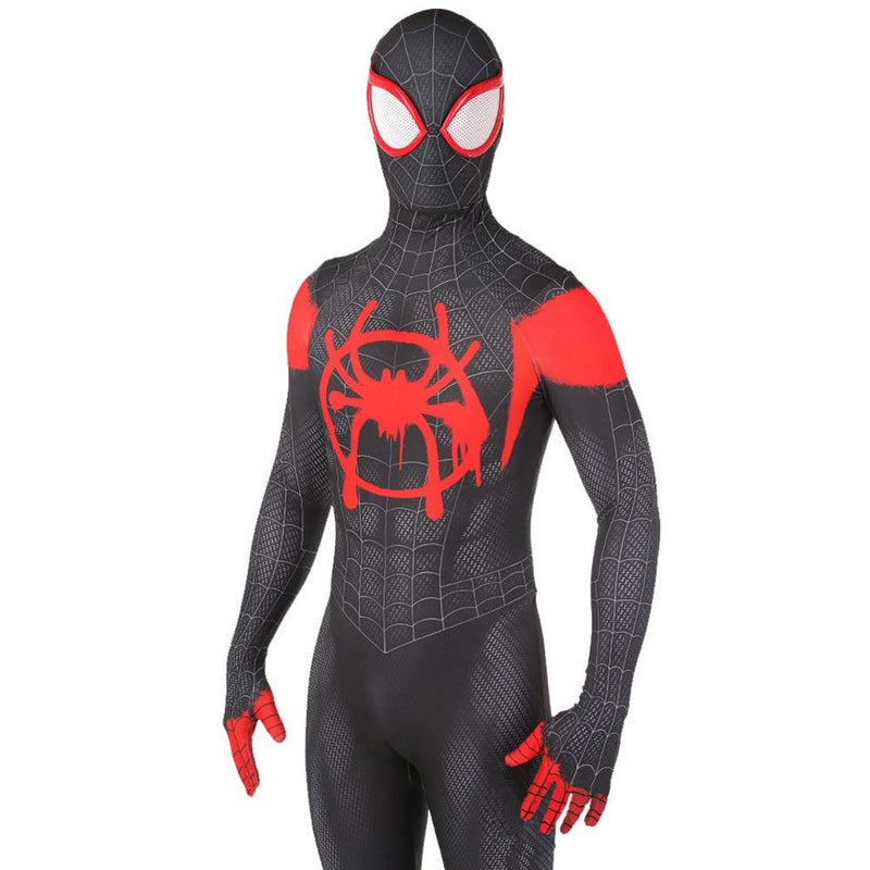 costume spiderman noir rouge
