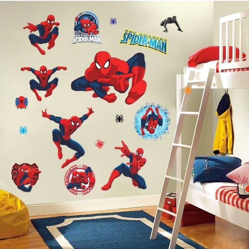 Stickers-Muraux-Spiderman