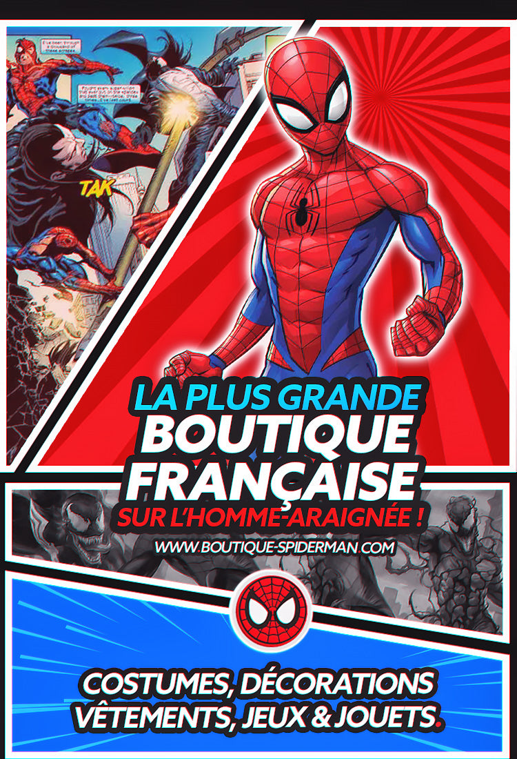 Acheter en ligne déguisement Spiderman 3 Noir Deluxe pour enfant