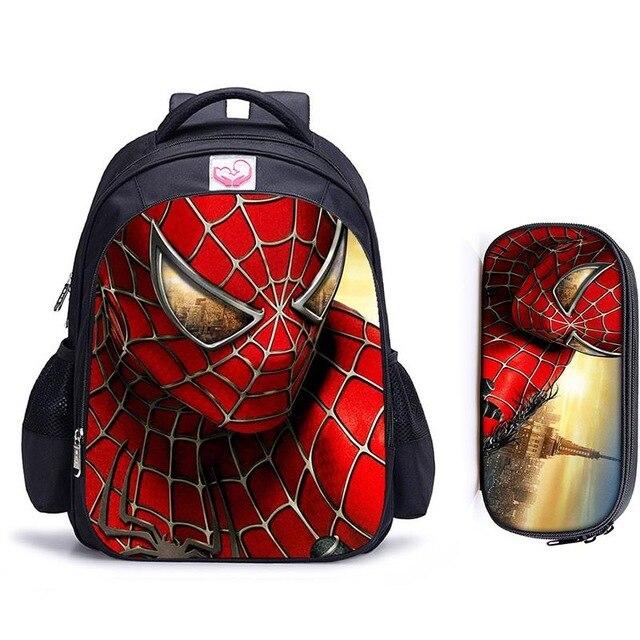 Cartable Spiderman Rouge
