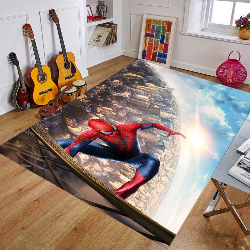 Grand Tapis Spiderman