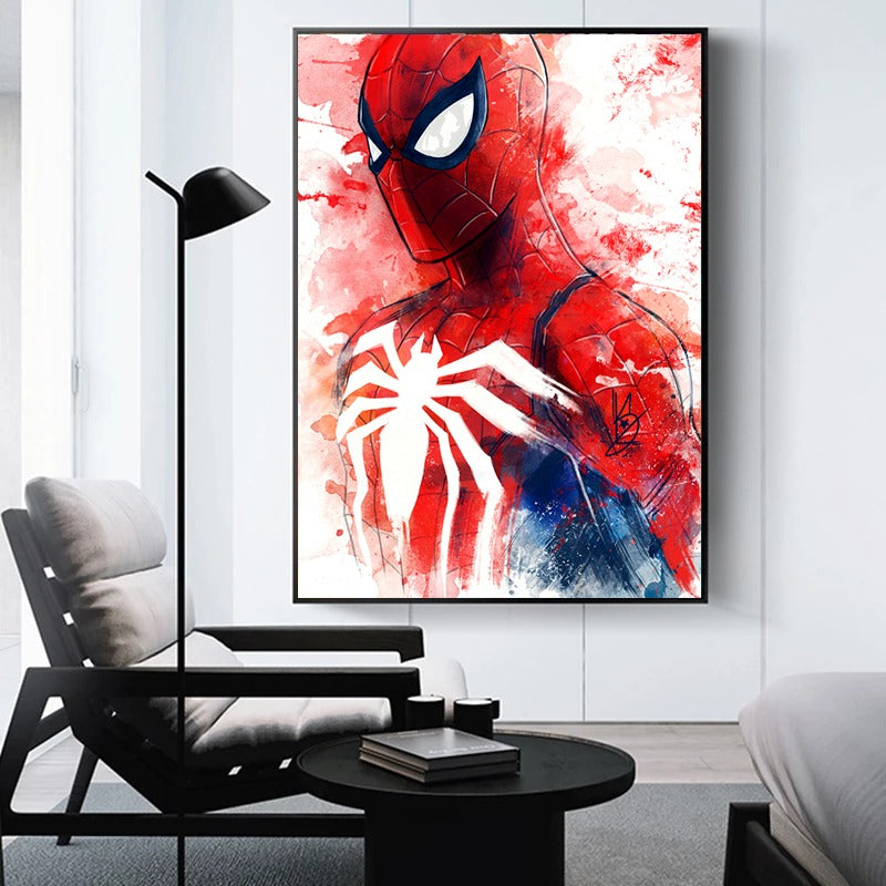 Tableau Toile Spiderman