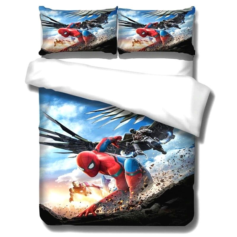 Housse-de-Couette-Spiderman-marvel