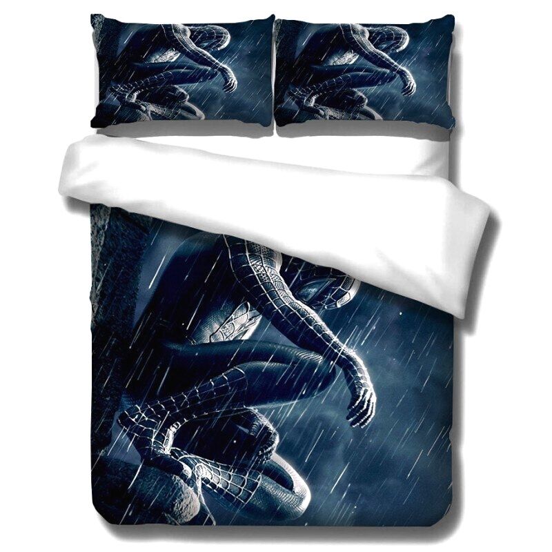 Housse-de-Couette-Spiderman-noir