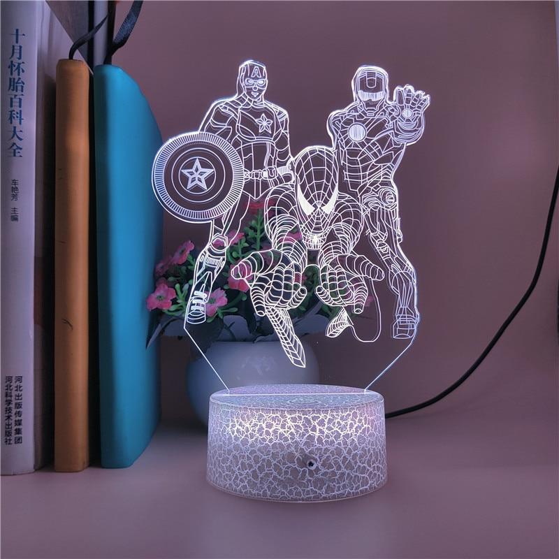 Lampe Spiderman Avengers