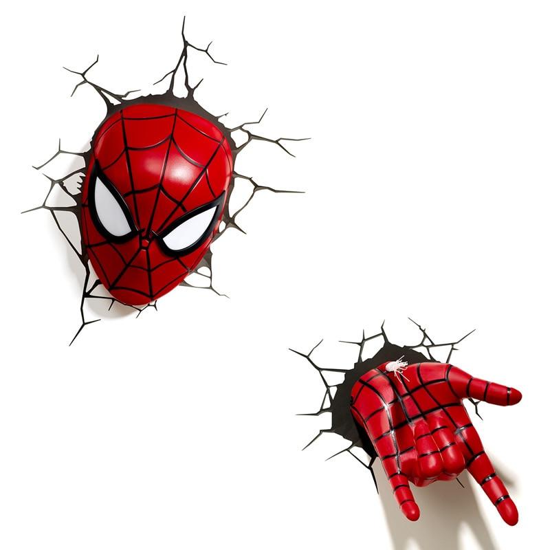 Lampe Murale Spiderman