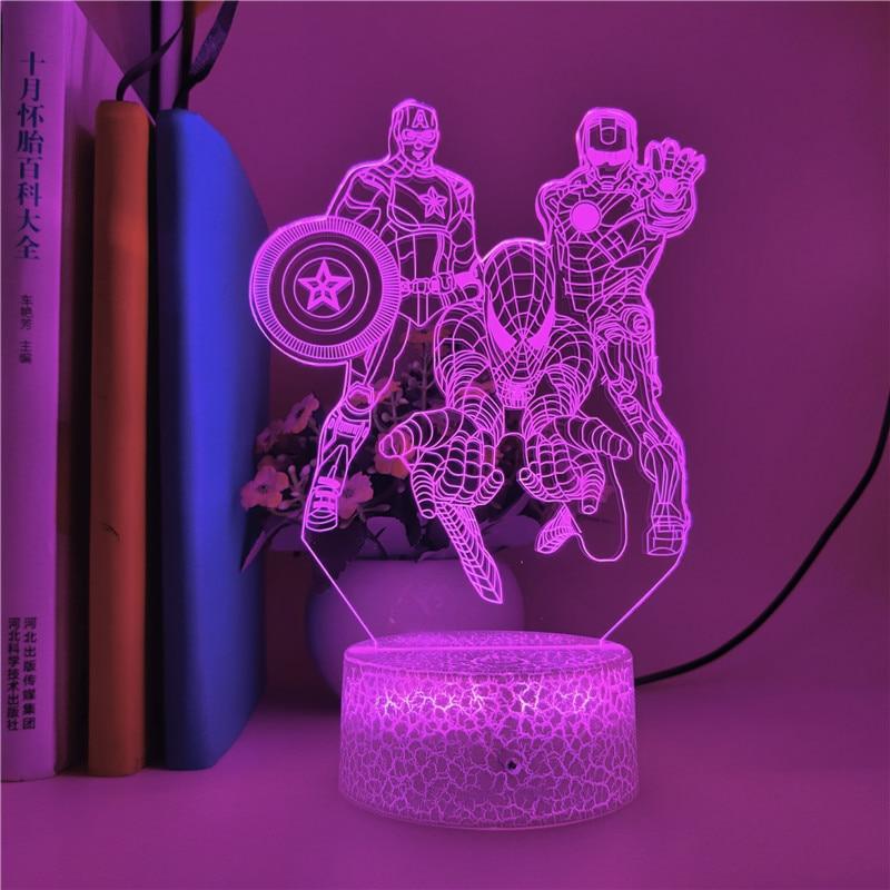 Lampe Spiderman Avengers