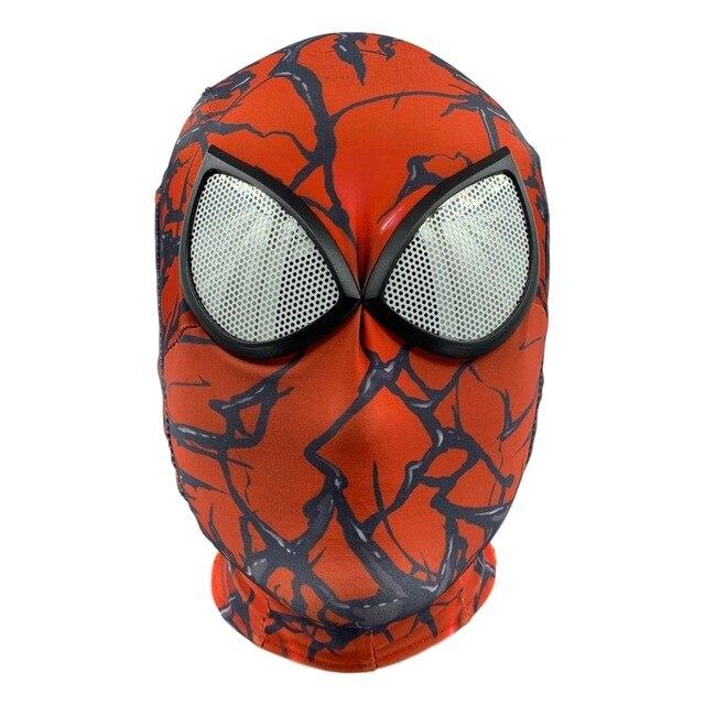 Masque Spiderman Noir et Rouge
