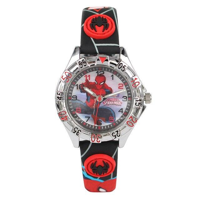 Montre Garçon Spiderman Noir