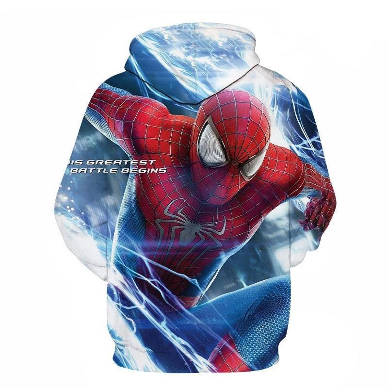 Pull Spiderman Garcon