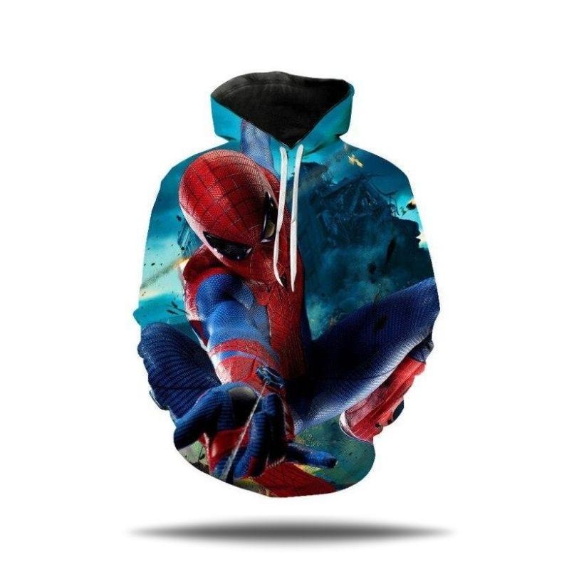 Pull Spiderman Homme