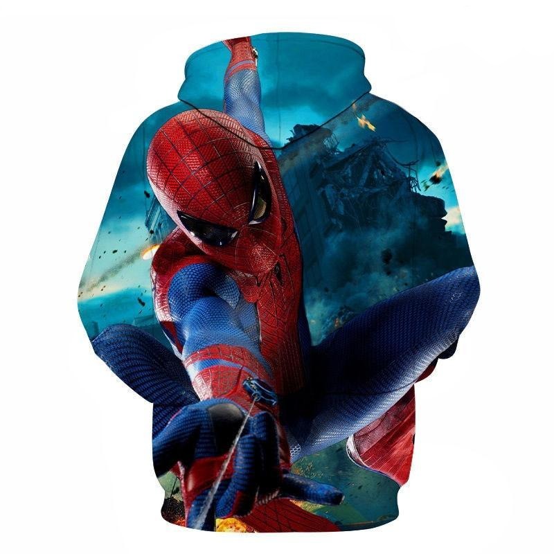 Pull Spiderman Homme