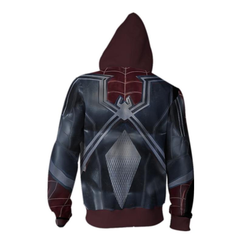 Sweat Spiderman Bleu