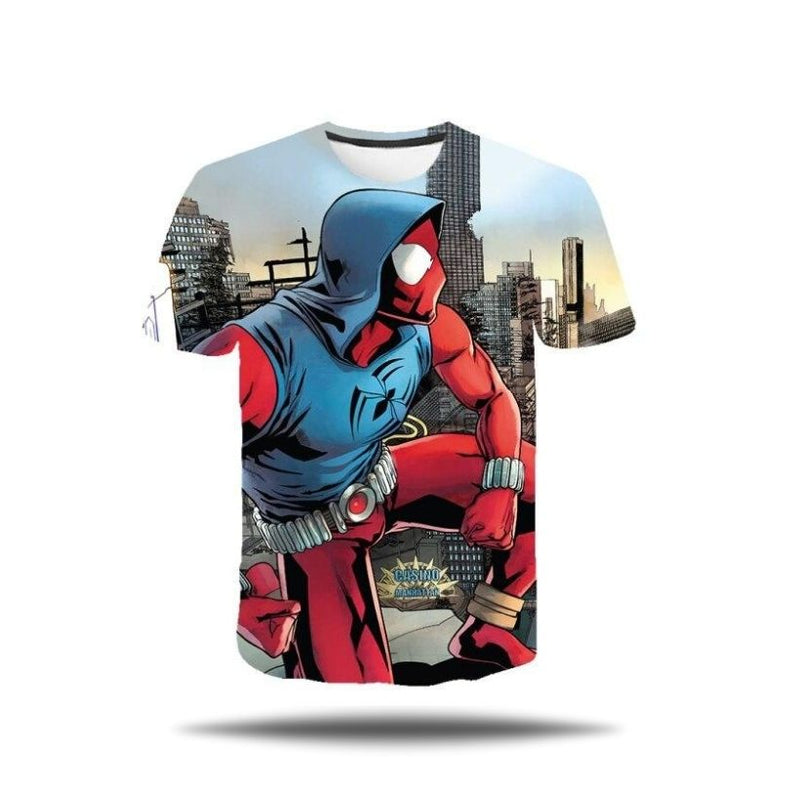 T Shirt Fitness Spiderman