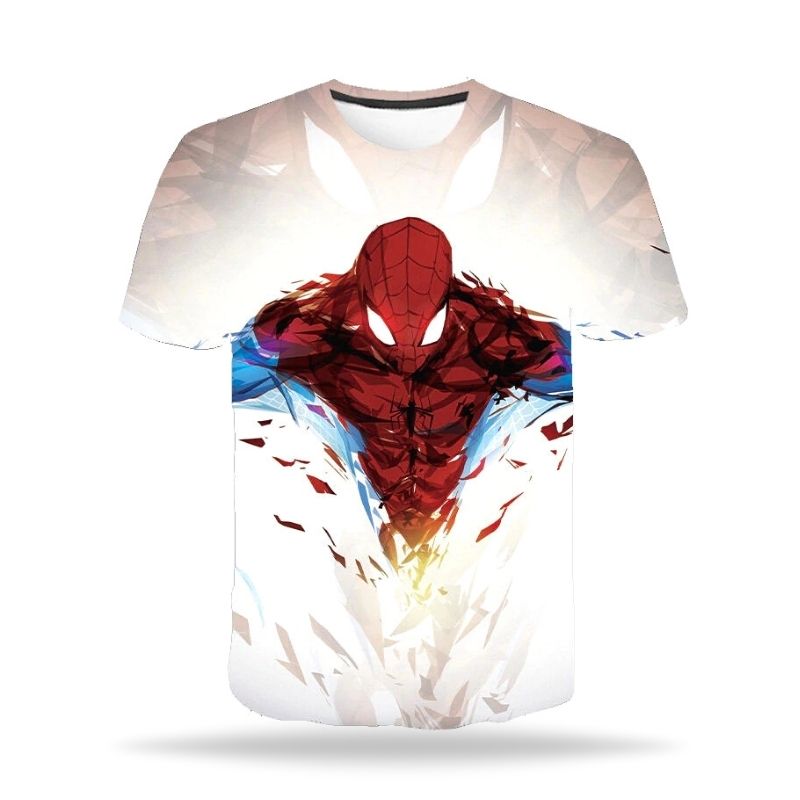 T Shirt Spiderman Design