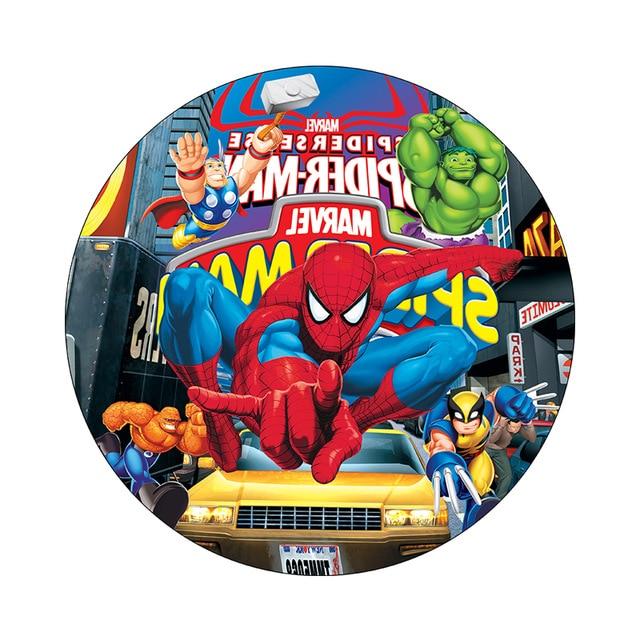 Tapis Spiderman Rond