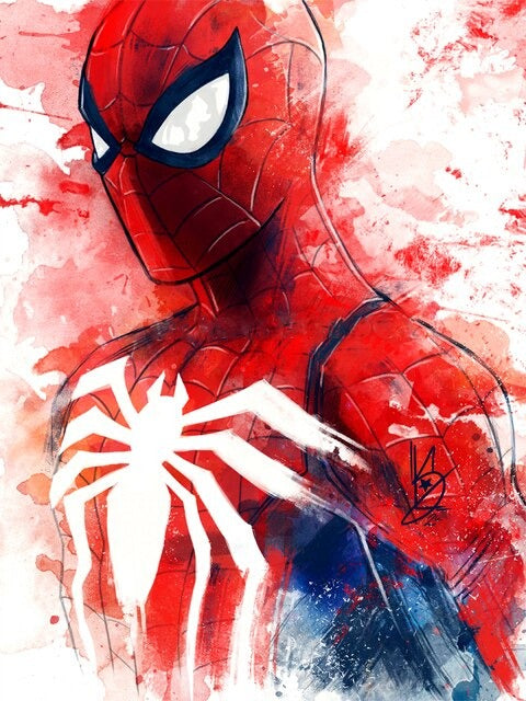 Tableau Toile Spiderman