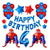Decoration Anniversaire Spiderma 6Ans, 3D Spider Hero Ballons Fête Decoration Anniversaire Spiderma 6Ans, 3D Spider Hero Ballons Fête