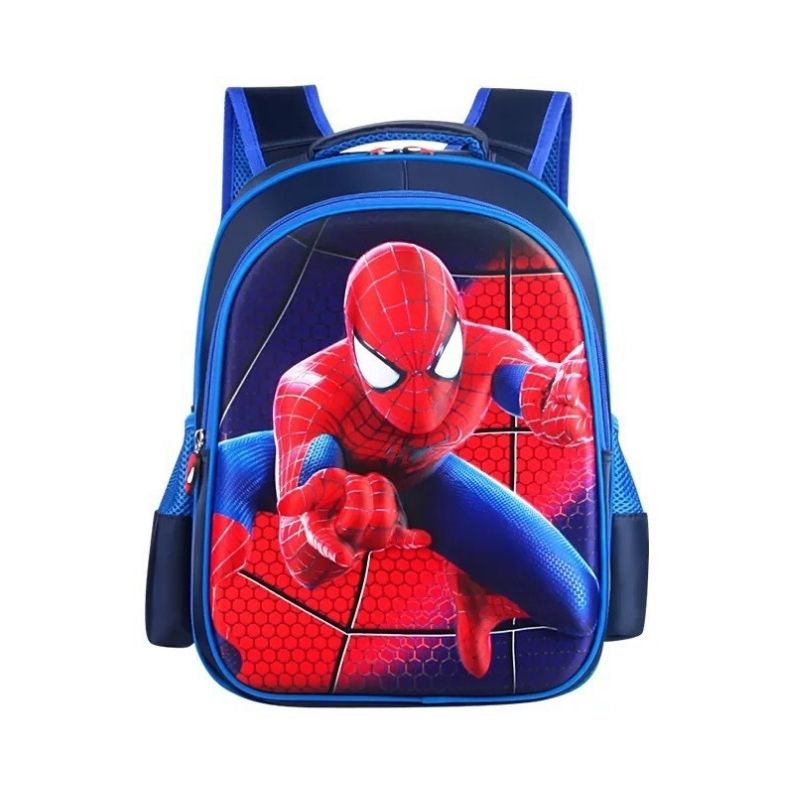 Cartable Spiderman Bleu