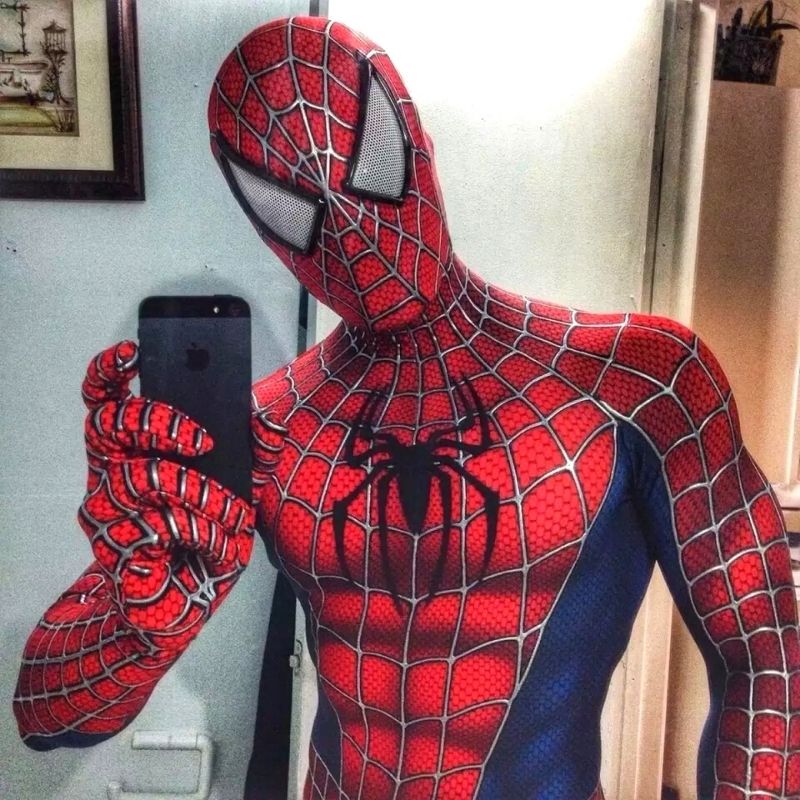 Spider-man Spiderman Costume Adulte Enfants Tenue de Cosplay Pour Hommes  Garçon Déguisement