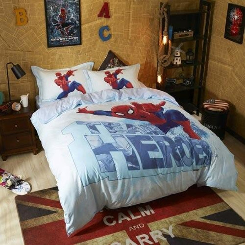 Housse de Couette Spiderman Coton