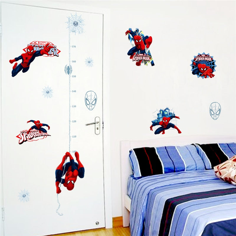 Stickers Spiderman Règle