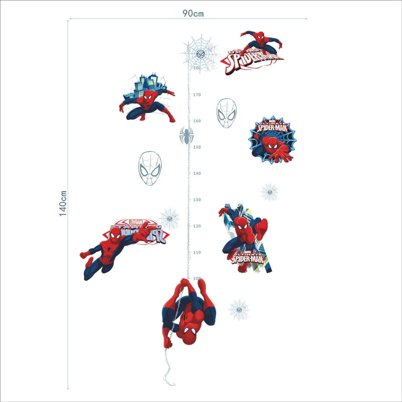Stickers Spiderman Règle