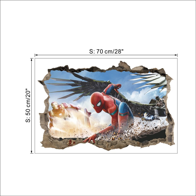 Déco Stickers Spiderman