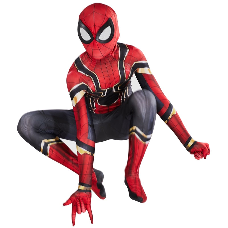 Spider-man: No Way Home Iron Spiderman Cosplay Costume Déguisement