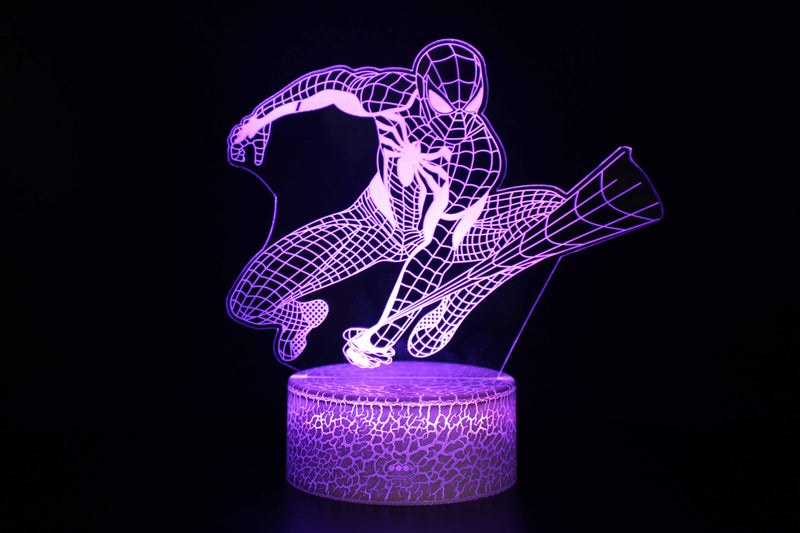 Lampe LED Spiderman