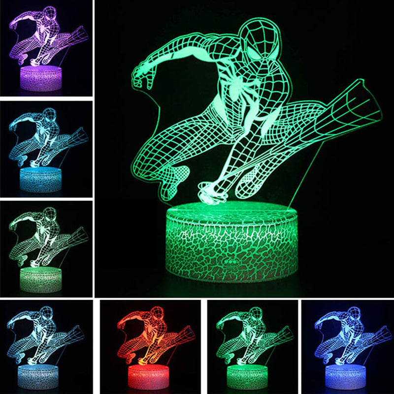 Lampe LED Spiderman