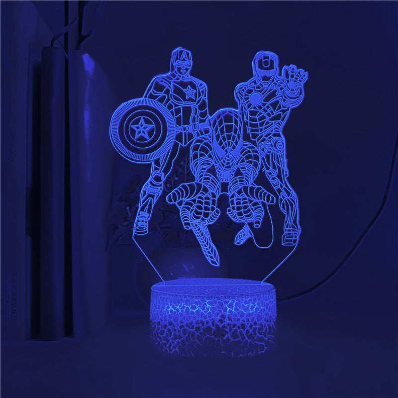 Lampe Spiderman Avengers