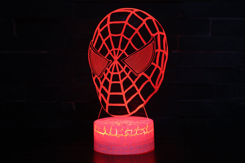 Lampe Masque Spiderman