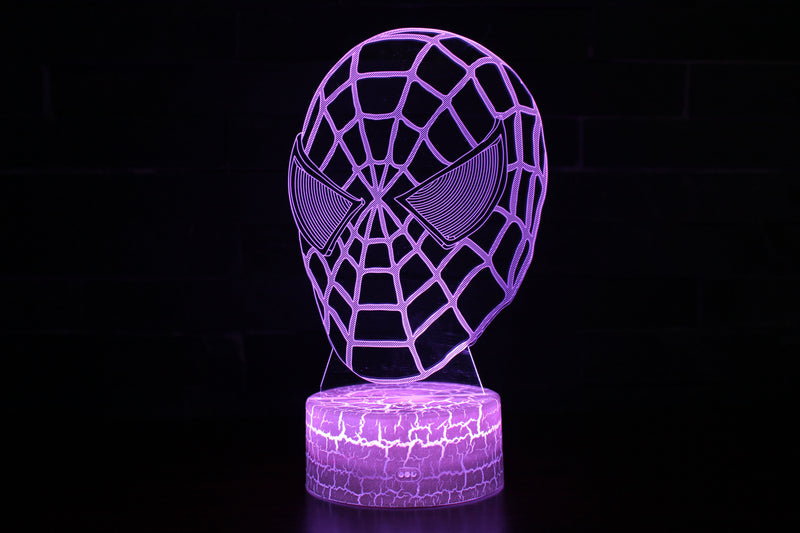 Lampe Masque Spiderman