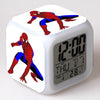 Réveil Spiderman Veilleuse Intégrée