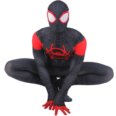 Costume Spiderman Noir et Rouge