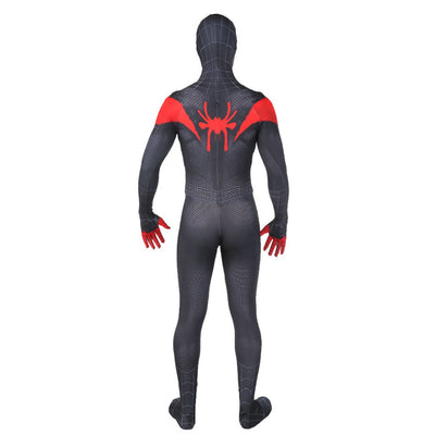 Costume Spiderman Noir et Rouge