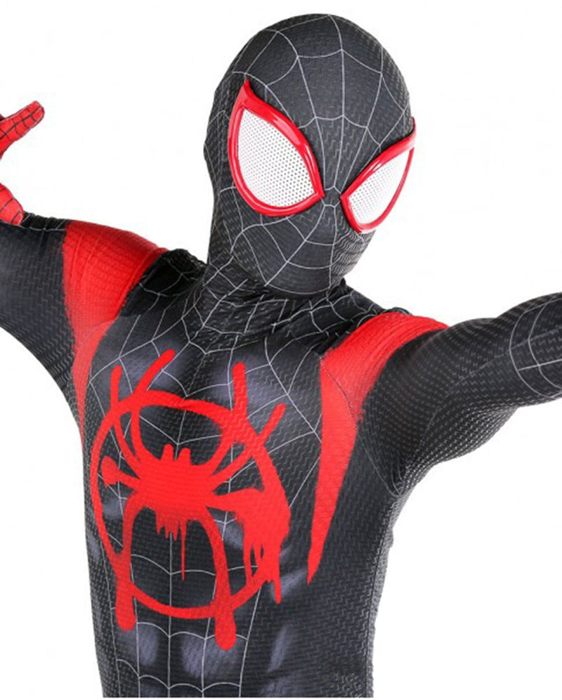 Costume Spiderman Noir et Rouge