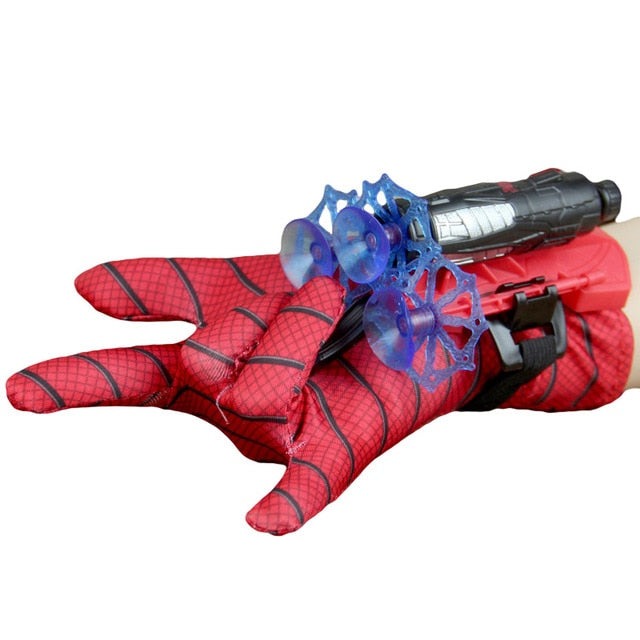 Gants Lanceur Spiderman en plastique pour enfants - Enjouet