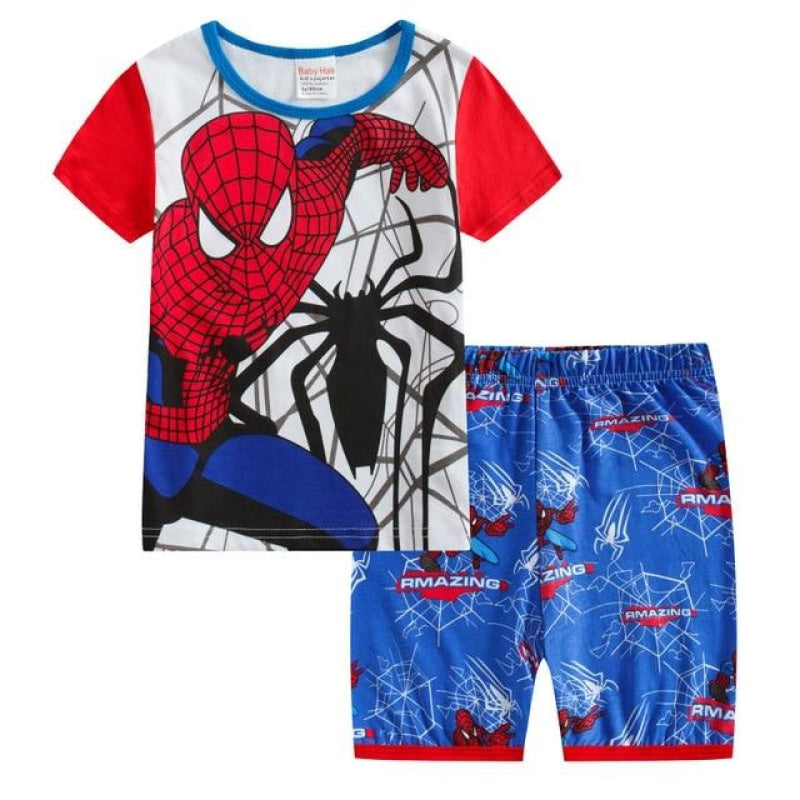Pyjama Spiderman Bleu