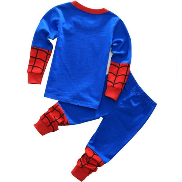Pyjama Polaire Garcon Pyjama Spiderman | Pyjama Spider-Man Pour Garçons | Pyjama Spidey Pour Enfants | Tailles 3T à 10, Multicolore Pyjama Spiderman Enfant