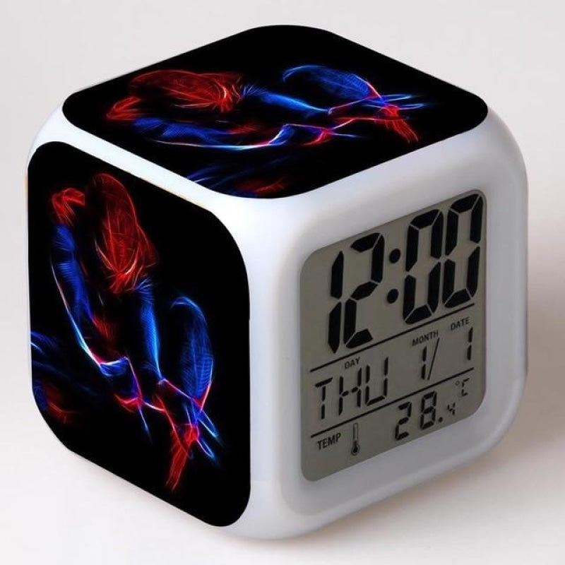 Réveil Lumineux Spiderman