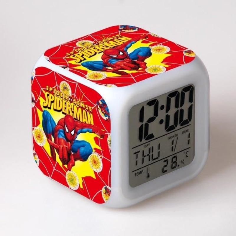 Réveil Spiderman Enfant