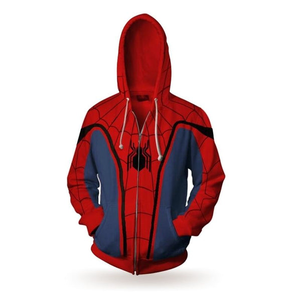 Déguisement Spider-Man Homecoming - Sweat avec Couvre-bottes et Cagoule -  Taille L - Cdiscount Jeux - Jouets